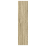 Credenza Rovere Sonoma 50x42,5x185 cm in Legno truciolato