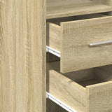 Credenza Rovere Sonoma 50x42,5x185 cm in Legno truciolato