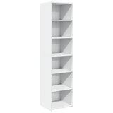 Credenza Bianca 45x41x185 cm in Legno truciolato