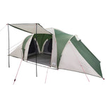 Tenda da Campeggio a Cupola per 6 Persone Verde Impermeabile