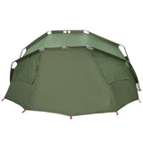 Tenda da Pesca per 5 Persone Verde Oliva Impermeabile