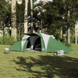 Tenda da Campeggio a Cupola per 6 Persone Verde Impermeabile