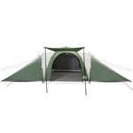 Tenda da Campeggio a Cupola per 6 Persone Verde Impermeabile