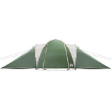 Tenda da Campeggio a Cupola per 6 Persone Verde Impermeabile