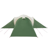 Tenda da Campeggio a Cupola per 6 Persone Verde Impermeabile