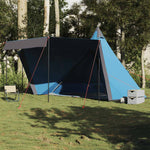 Tenda Familiare Tipi per 6 Persone Blu Impermeabile