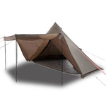 Tenda Familiare Tipi per 6 Persone Marrone Impermeabile