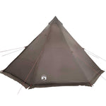 Tenda Familiare Tipi per 6 Persone Marrone Impermeabile