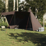 Tenda Familiare Tipi per 6 Persone Marrone Impermeabile