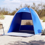 Tenda da Spiaggia 3 Persone Azzurra Impermeabile