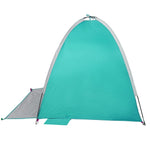 Tenda da Spiaggia 3 Persone Verde Mare Impermeabile