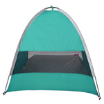 Tenda da Spiaggia 3 Persone Verde Mare Impermeabile