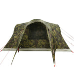 Tenda da Campeggio a Cupola per 6 Persone Mimetica Impermeabile