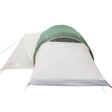 Tenda da Campeggio a Cupola per 6 Persone Verde Impermeabile