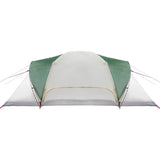 Tenda da Campeggio a Cupola per 6 Persone Verde Impermeabile