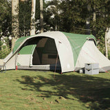 Tenda da Campeggio a Cupola per 6 Persone Verde Impermeabile