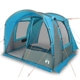 Tenda da Campeggio da Auto per 4 Persone Blu Impermeabile