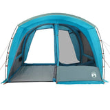 Tenda da Campeggio da Auto per 4 Persone Blu Impermeabile