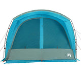 Tenda da Campeggio da Auto per 4 Persone Blu Impermeabile