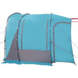 Tenda da Campeggio da Auto per 4 Persone Blu Impermeabile