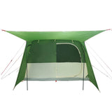 Tenda da Campeggio per Auto per 4 Persone Verde Impermeabile