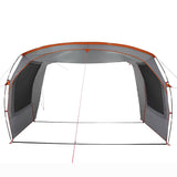 Tenda da Campeggio per Auto Grigio e Arancione Impermeabile