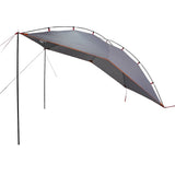 Tenda da Campeggio per Auto Grigio e Arancione Impermeabile