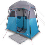 Tenda da Doccia per 2 Persone Blu Impermeabile