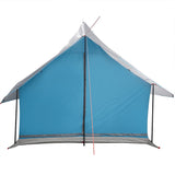 Tenda da Campeggio per 5 Persone Blu Impermeabile