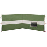 Frangivento da Campeggio Verde 344x120 cm Impermeabile