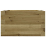 Fioriera da Giardino 40x40x23 cm in Legno di Pino Impregnato