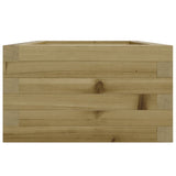 Fioriera da Giardino 40x40x23 cm in Legno di Pino Impregnato