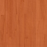 Fioriera Giardino Marrone Cera 70x40x45,5cm Legno Massello Pino