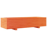 Fioriera Giardino Marrone Cera 110x40x26,5 cm in Legno di Pino