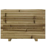 Fioriera da Giardino 70x40x49,5 cm in Legno di Pino Impregnato