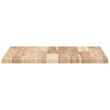 Piano Tavolo Quadrato 50x50x2 cm in Legno Massello di Acacia