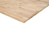Piano Tavolo Quadrato 70x70x2 cm in Legno Massello di Acacia