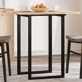 Piano Tavolo Quadrato 70x70x2 cm in Legno Massello di Acacia