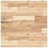 Piano Tavolo Quadrato 60x60x4 cm in Legno Massello di Acacia