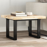 Piano Tavolo Quadrato 60x60x4 cm in Legno Massello di Acacia