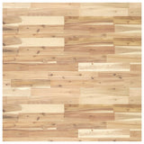 Piano Tavolo Quadrato 90x90x4 cm in Legno Massello di Acacia