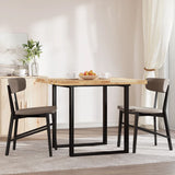 Piano Tavolo Quadrato 90x90x4 cm in Legno Massello di Acacia