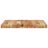 Piano Tavolo Quadrato 60x60x4 cm in Legno Massello di Acacia