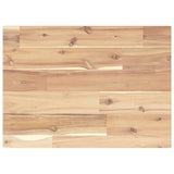Piano per Tavolo 60x30x2 cm Rettangolare Legno Massello Acacia