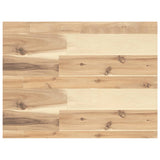 Piano per Tavolo 50x30x4cm Rettangolare Legno Massello Acacia