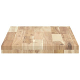Piano per Tavolo 80x40x4 cm Rettangolare Legno Massello Acacia