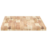 Piano Tavolo Rettangolare 120x60x4cm Legno Massello di Acacia