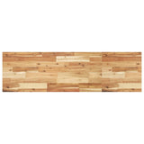 Piano Tavolo Rettangolare 120x40x2 cm Legno Massello di Acacia