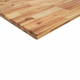Piano per Tavolo 40x30x4 cm Rettangolare Legno Massello Acacia