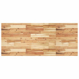 Piano Tavolo Rettangolare 120x60x4cm Legno Massello di Acacia